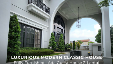 Rumah Elegan di Cilandak, Jakarta Selatan, 5 Kamar Tidur, LT 1650m²