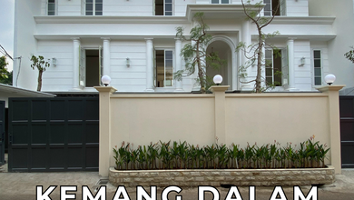 Rumah Elegan di Kemang, Jakarta Selatan, 6 Kamar Tidur, LT 517m²
