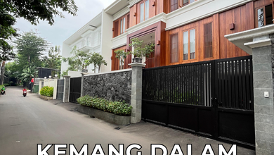 Kesempatan Langka, rumah Prestisius di Kemang, Jakarta Selatan, LB 760m²