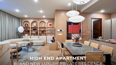 Apartemen Berkelas Dijual di Kebayoran Baru, Jakarta Selatan, Luas 195m²