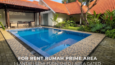 Rumah Sewaan Area Menteng, Jakarta Pusat, LB 350m², 3 KT