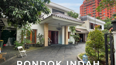 Hunian Prestisius di Kawasan Pondok Indah, Jakarta Selatan, LB 1100m², Harga 33 Miliar