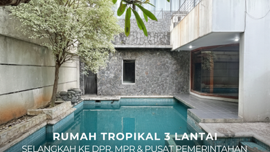 Dijual rumah Mewah di Bendungan Hilir, Jakarta Pusat - LT 520m²