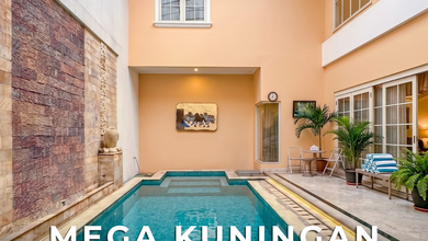 Kesempatan Eksklusif, rumah Mewah di Mega Kuningan, Jakarta Selatan, LB 800m²