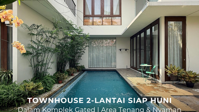 Rumah Mewah di Kemang, Jakarta Selatan, 4 KT, LT 412m²