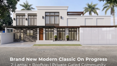 Hunian Mewah di Gandaria, Jakarta Selatan, 5 KT, LT 423m²