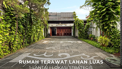 Rumah Elegan di Ragunan, Jakarta Selatan, 5 Kamar Tidur, LT 1320m²