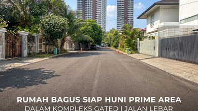 Hunian Elegan di Gandaria, Jakarta Selatan, 5 KT, LT 545m²