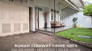 Hunian Mewah di Gandaria, Jakarta Selatan, 4 KT, LT 240m²