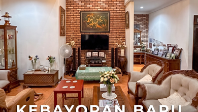 Penawaran Eksklusif, rumah Prestisius di Kebayoran Baru, Jakarta Selatan, LB 215m²