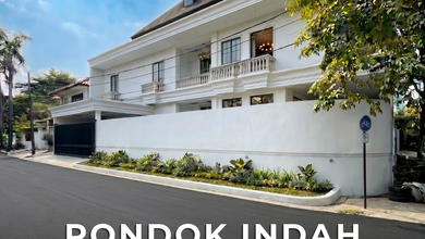 Hunian Mewah di Pondok Indah, Jakarta Selatan, 4 Kamar Tidur, LT 370m²