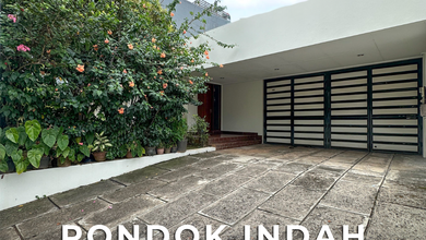 Rumah Elegan di Pondok Indah, Jakarta Selatan, 4 KT, LT 571m²