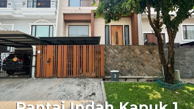 For Sale rumah Eksklusif di Pantai Indah Kapuk, Jakarta Utara - LT 136m²