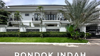 Hunian Mewah di Kawasan Pondok Indah, Jakarta Selatan, LB 600m², Harga 45 Miliar