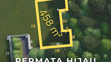 For Sale Tanah Premium di Permata Hijau, Jakarta Selatan, LT 458m²