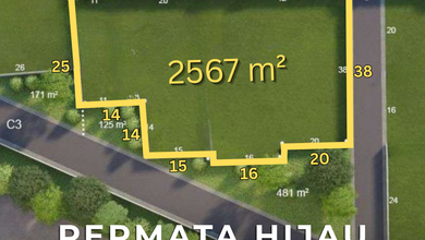 Dijual Tanah Premium di Permata Hijau, Jakarta Selatan, LT 2567m²