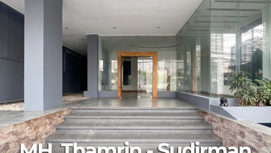 Gedung Kantor 8,5 Lantai Lokasi Premium di Mh Thamrin - Sudirman