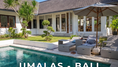Villa Tropis Modern 1 Lantai Lokasi Premium Kuta Utara - Bali